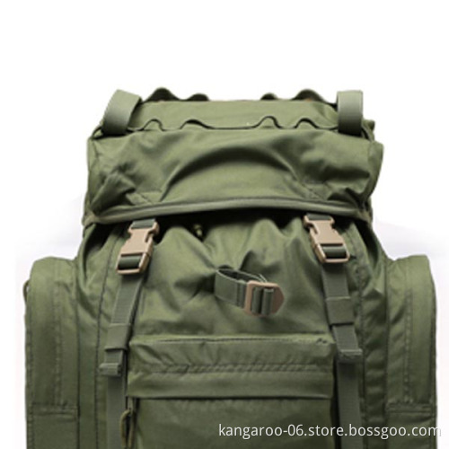 One Large Hidden Compartment Nylon Fabric Rucksack Backpack